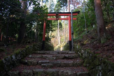 Sur le chemin d'Otonashi no Taki